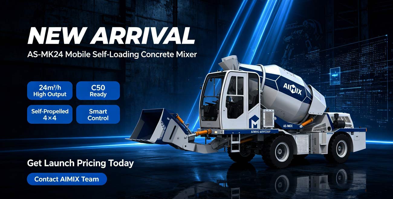 AS-MK24 aimix mobile concrete mixer for sale