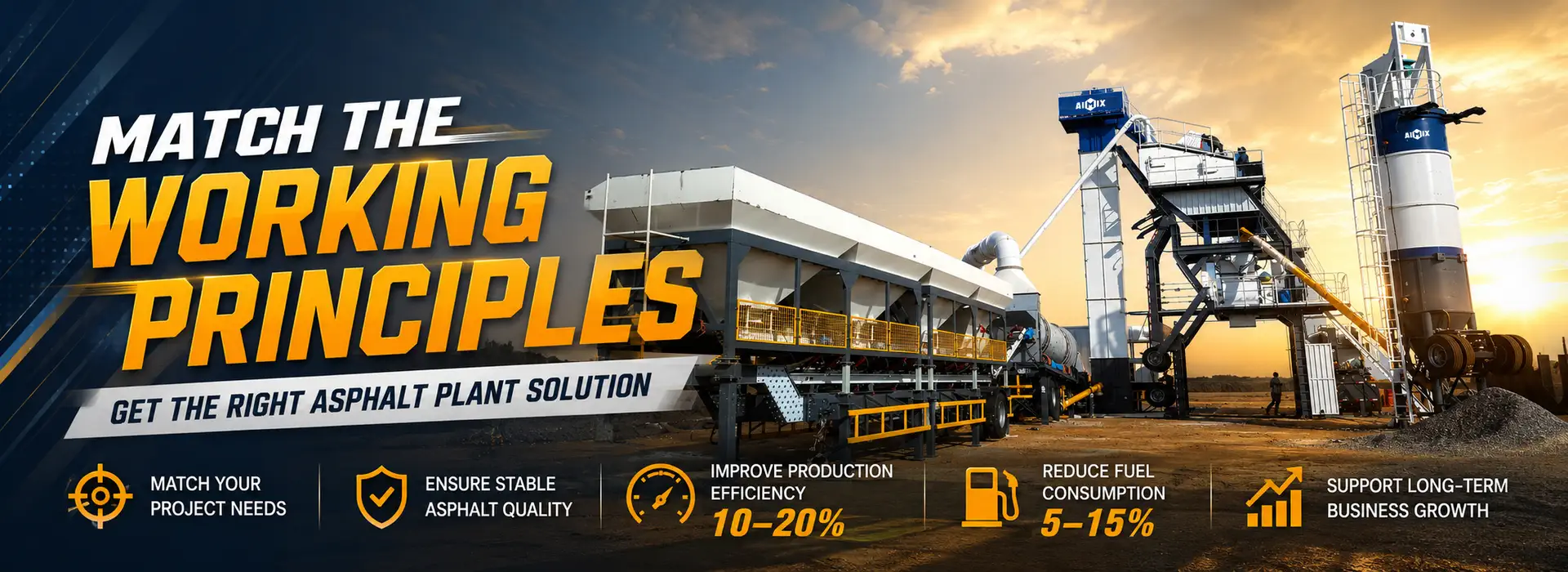 How Asphalt Plant Working Principles Help You Choose the Right Solution