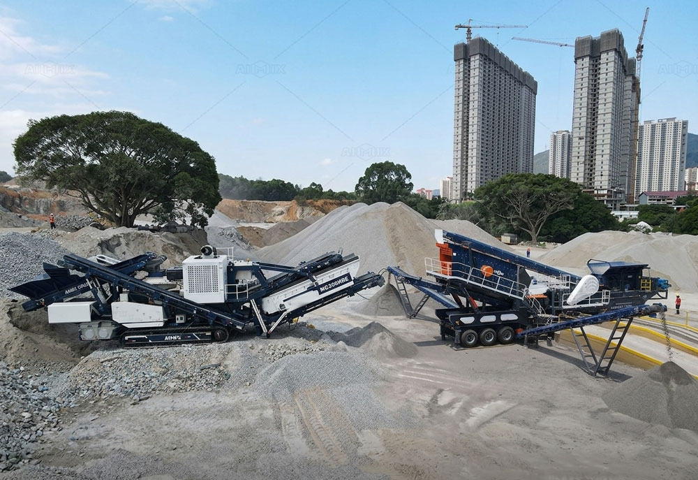 Mobile Aggregate Crushing Plant for Highway & Infrastructure Projects