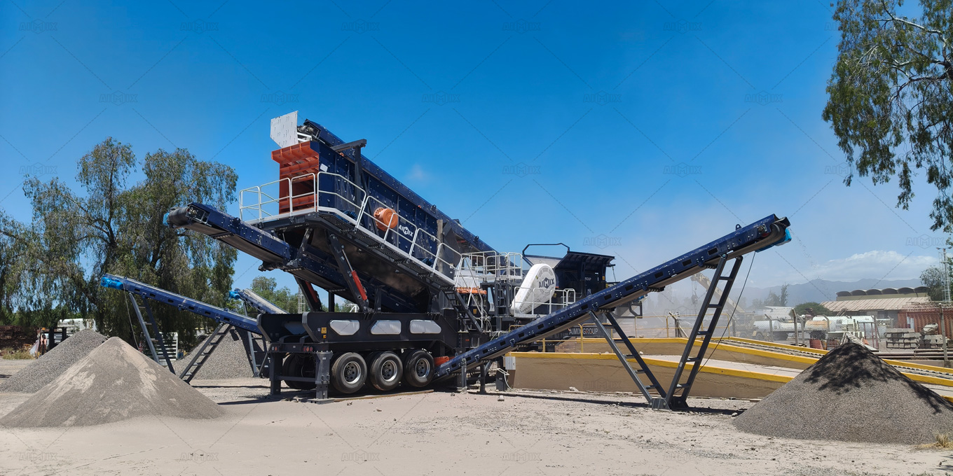 Mobile Limestone Crusher Machine