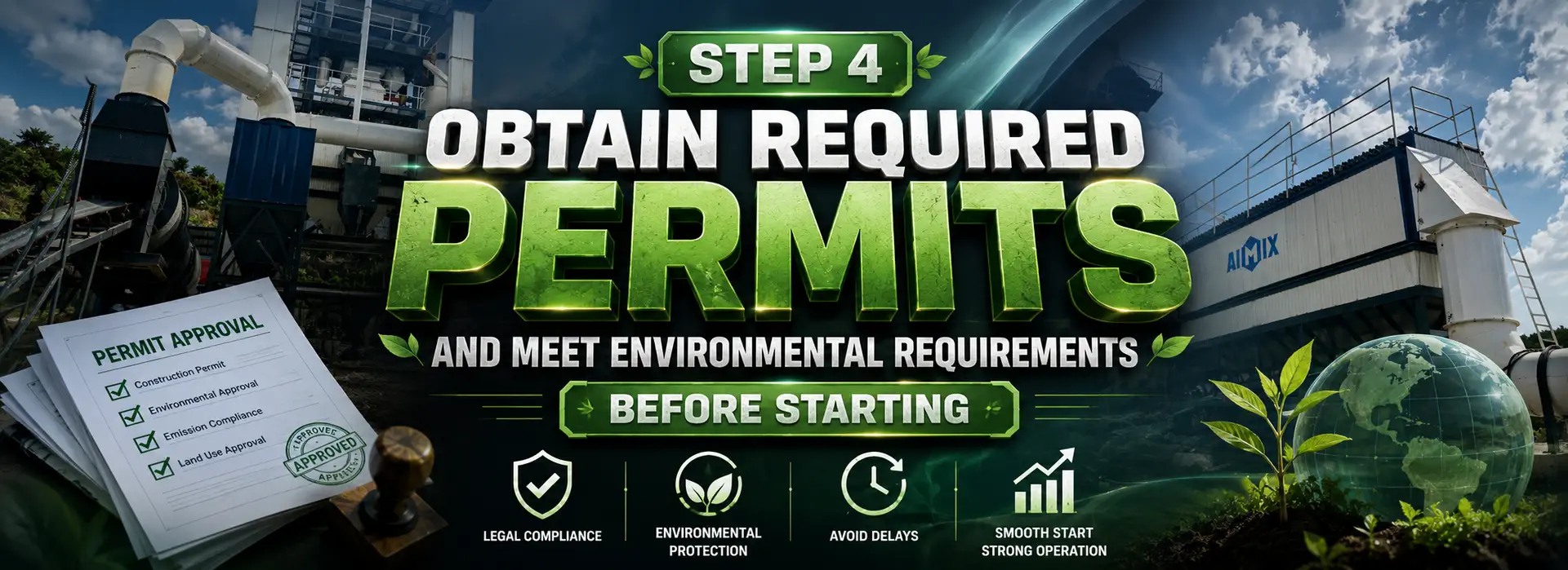 Obtain Required Permits and Meet Environmental Requirements Before Starting