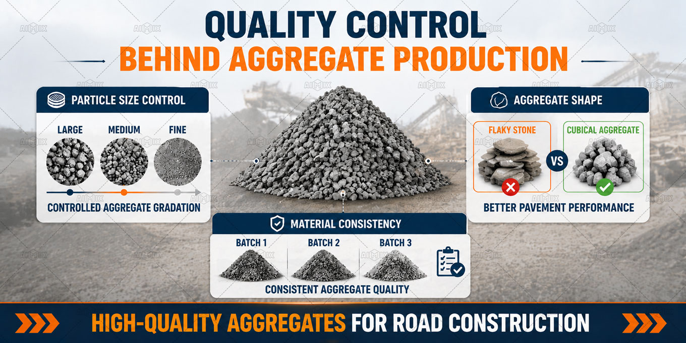 Quality Control in Road Construction Aggregate Production