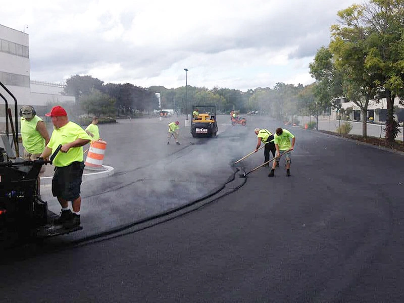 ROI for underneath asphalt paving for green road construction