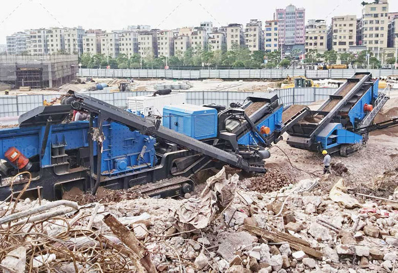 Recycled Aggregate Production from Construction & Demolition Waste