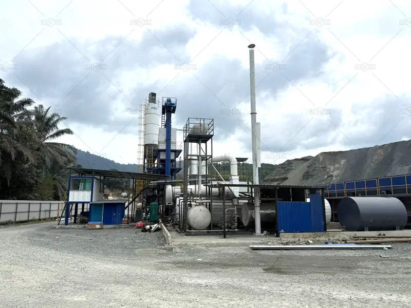 Repurchase AIMIX ALQ80 Asphalt Plant Solution for Highway Construction in Kota Kinabalu