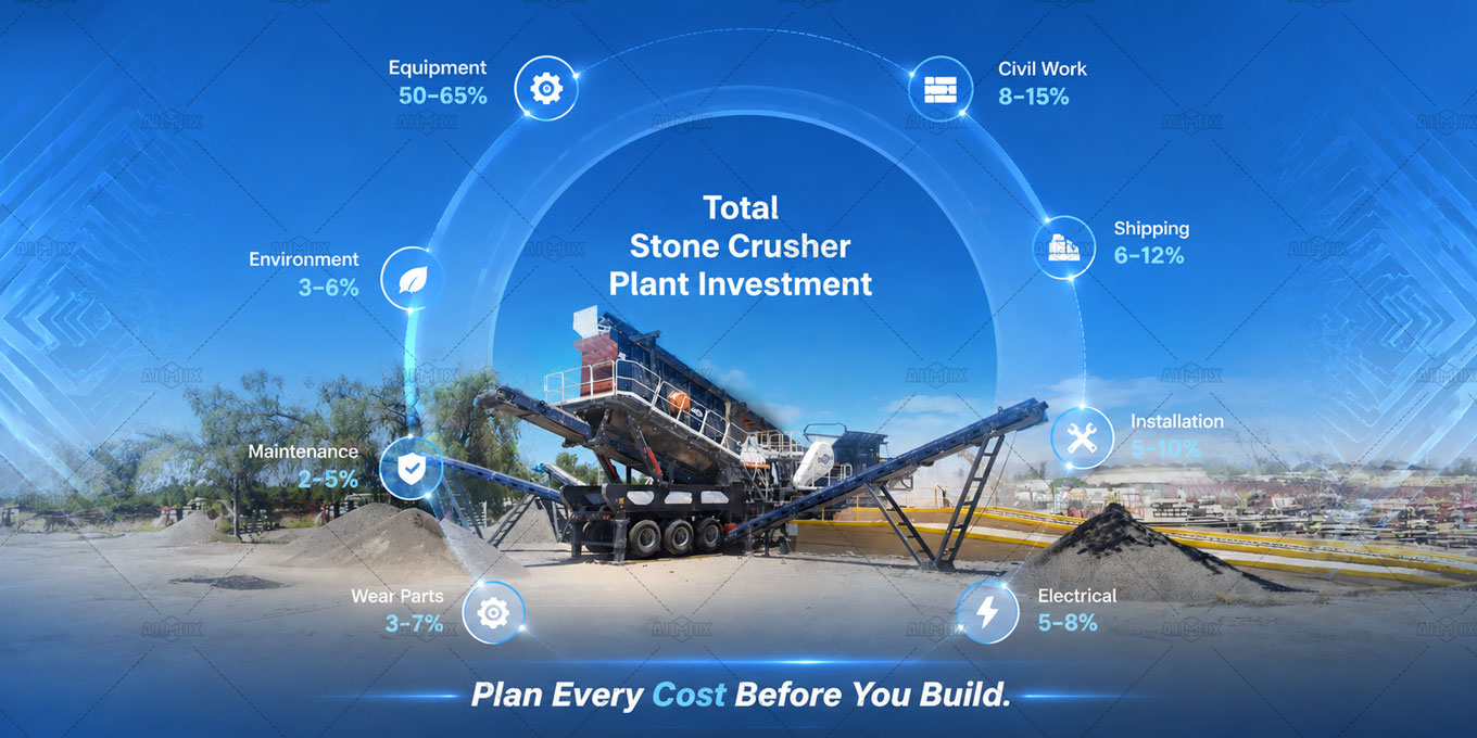 Total Cost of A Stone Crusher Plant