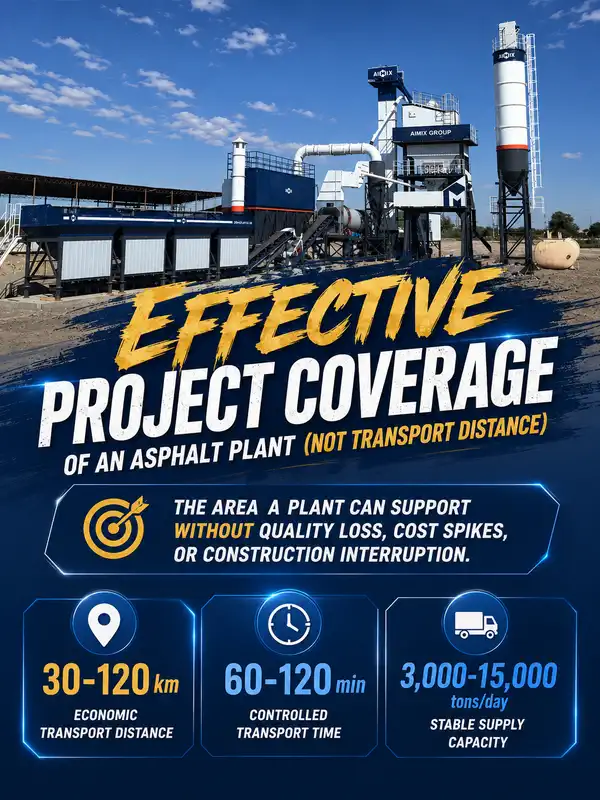 What Is the “Effective Project Coverage” of an Asphalt Plant