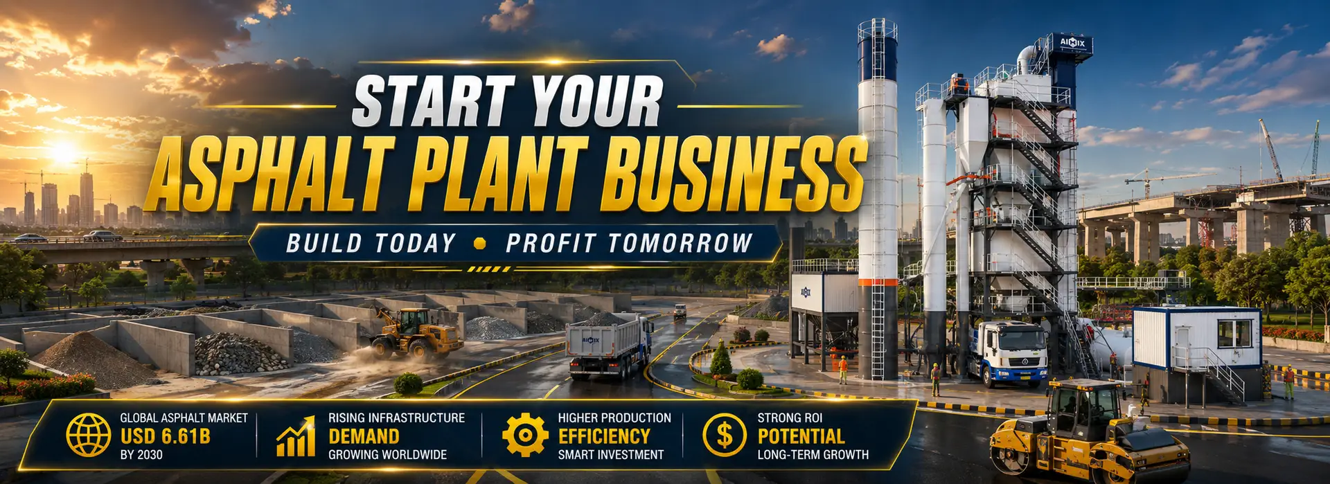 asphalt manufacturing businesses for sale