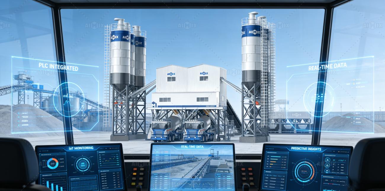 concrete batch plant built for reliable performance and low maintenance