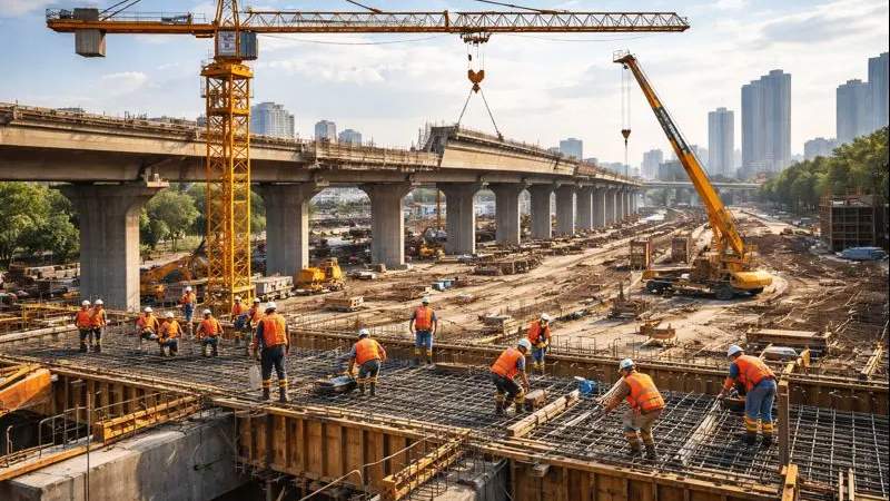 infrastructure construction projects