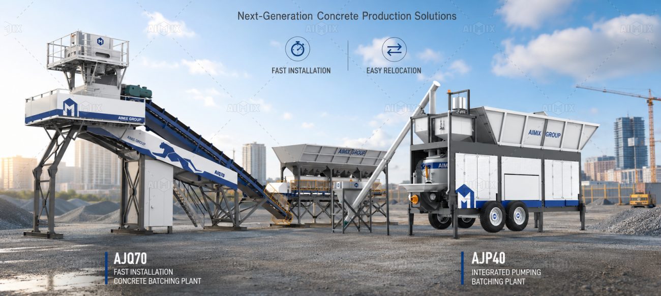 new flexible concrete production solution for different projects