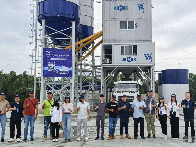 proven performance of Aimix concrete batching plant in Malaysian projects