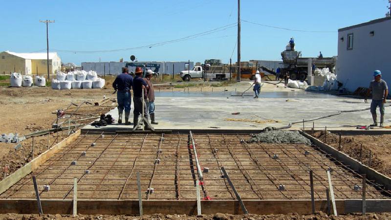remote and challenging site construction project
