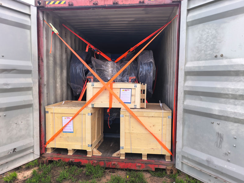 transport equipment to Zimbabwe crushing sites