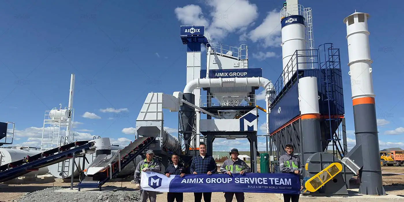 80tph asphalt plant business for asphalt road solution in Mongolia