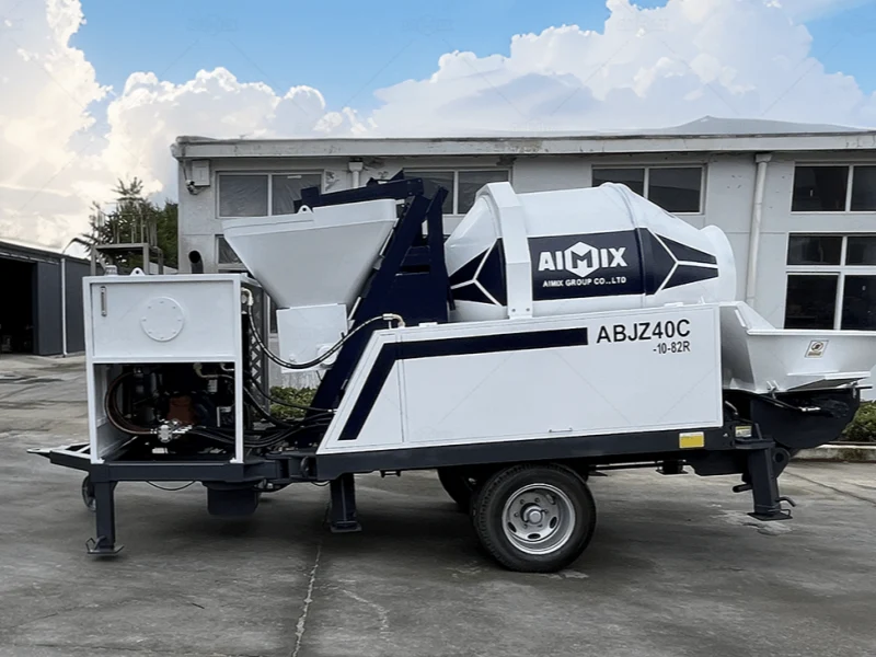 ABJZ40C Concrete Mixer with Pump in Malaysia