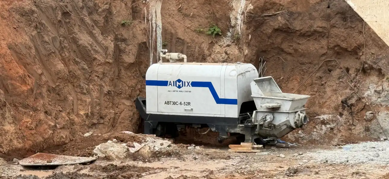 ABT30C trailer pump for Deep Foundation in jamaica