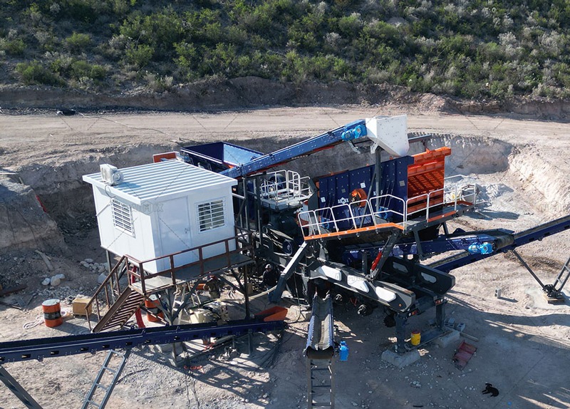 APY4 Mobile Crushing Plant for High-Standard Aggregate Production in Mexico