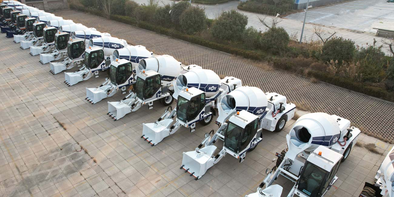 Aimix AS-3.5 Self Loading Concrete Mixers Factory Stock for Quick Global Delivery