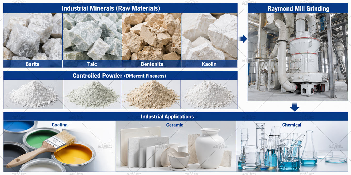 Non-Metallic Mineral Grinding for Industrial Applications