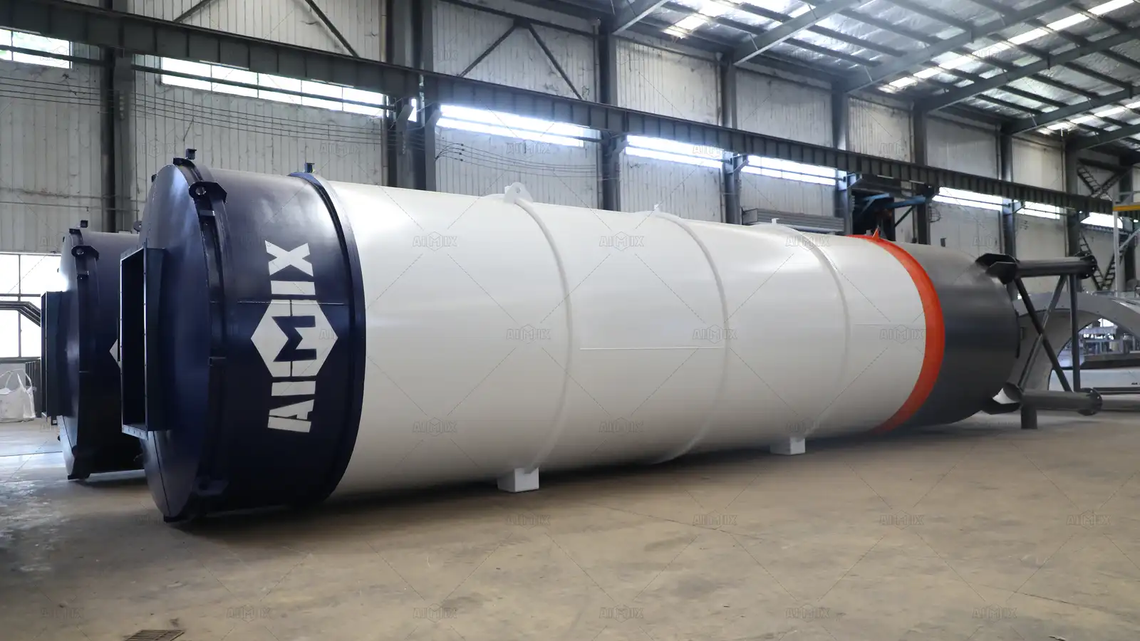 Powder and Filler Supply System of ALYQ-90 mobile asphalt batch plant