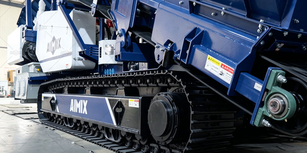 Tracked Mobility of Tracked Jaw Crusher Machine
