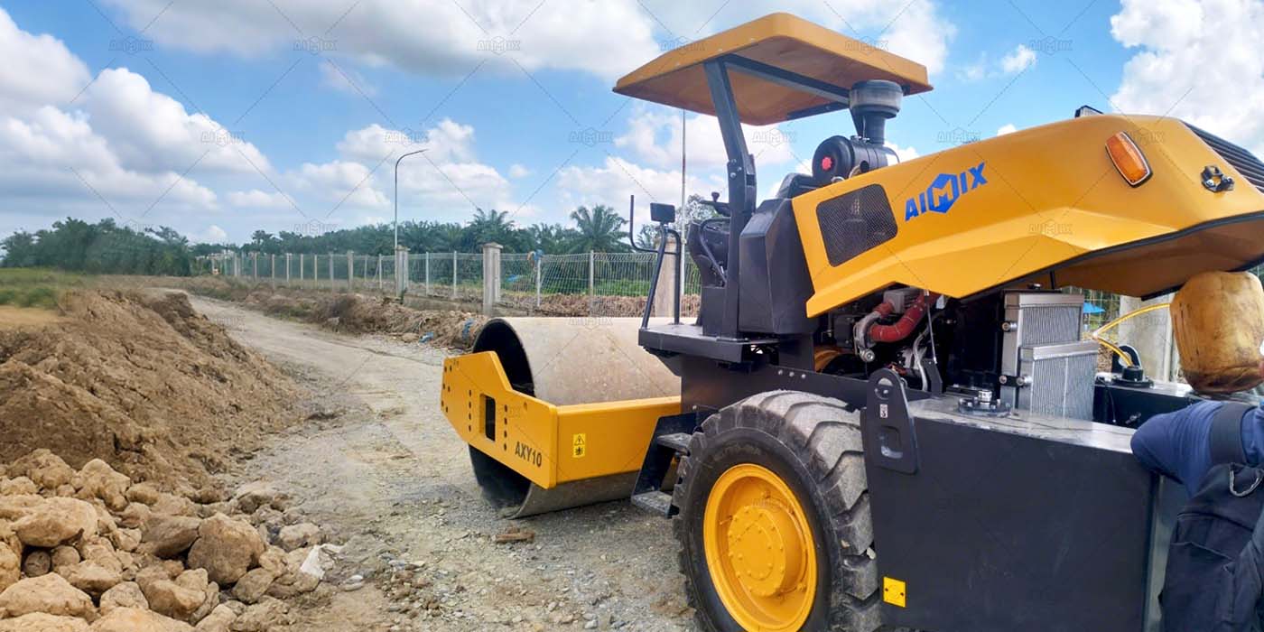 asphalt roller machine for road building globally