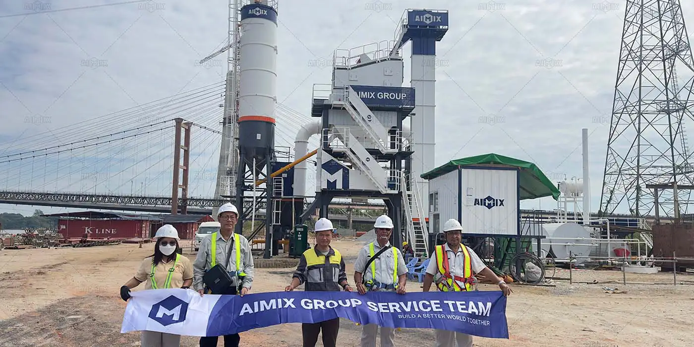 best selling 80tph stationary asphalt batch plant for bridge road construction in Myanmur