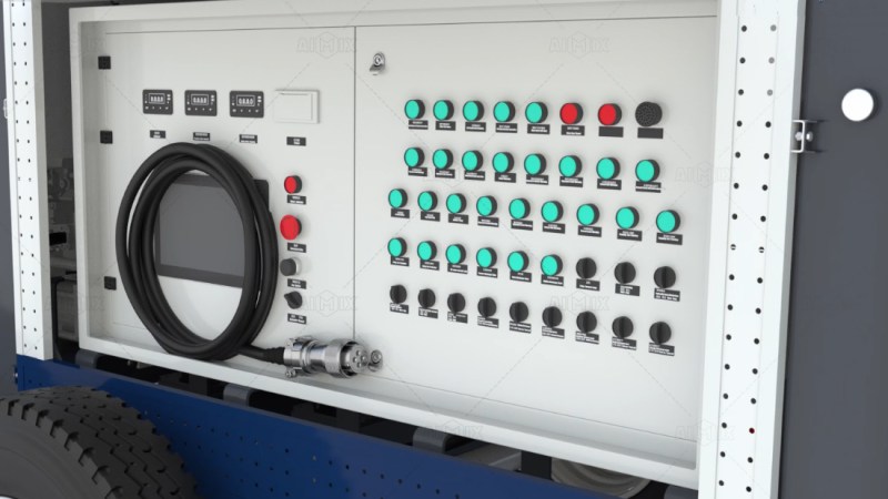 reliable controls for AJP40 concrete pumping batching plant