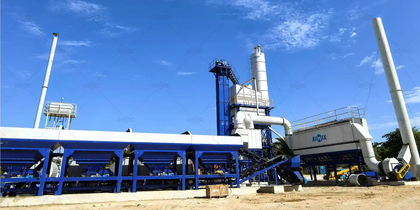 120tph aggregate industries asphalt plant for roads in Jamaica