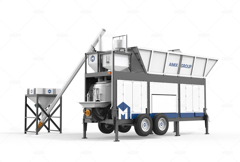 AJP40 concrete pumping batching plants