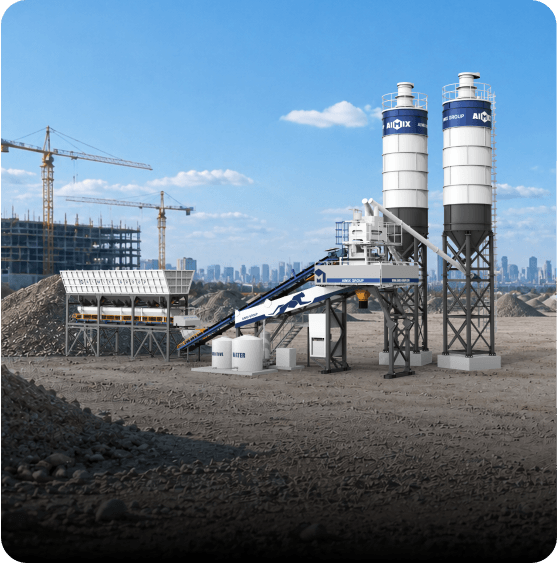 AJQ quick install batching plant