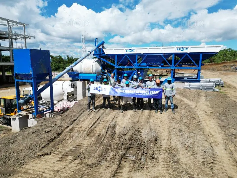 Planta de procesamiento por lotes portátil tipo tambor AJZY-30
