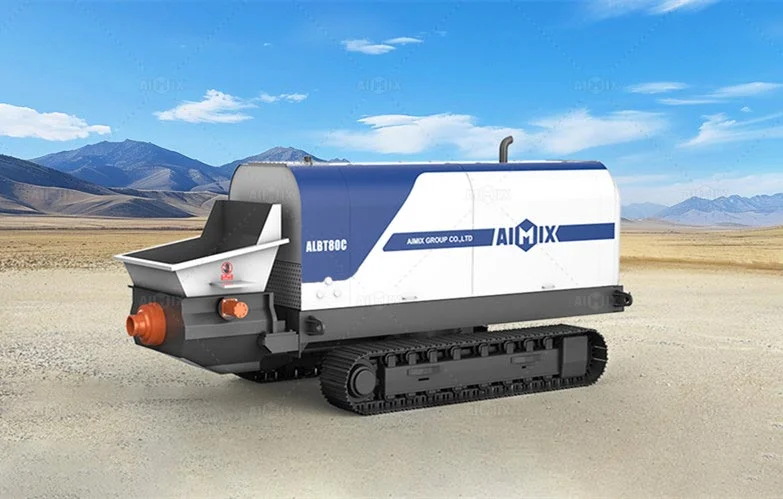 ALBT series crawler type mobile concrete pump