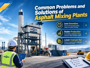 Common Asphalt Mixing Plant Problems & Solutions