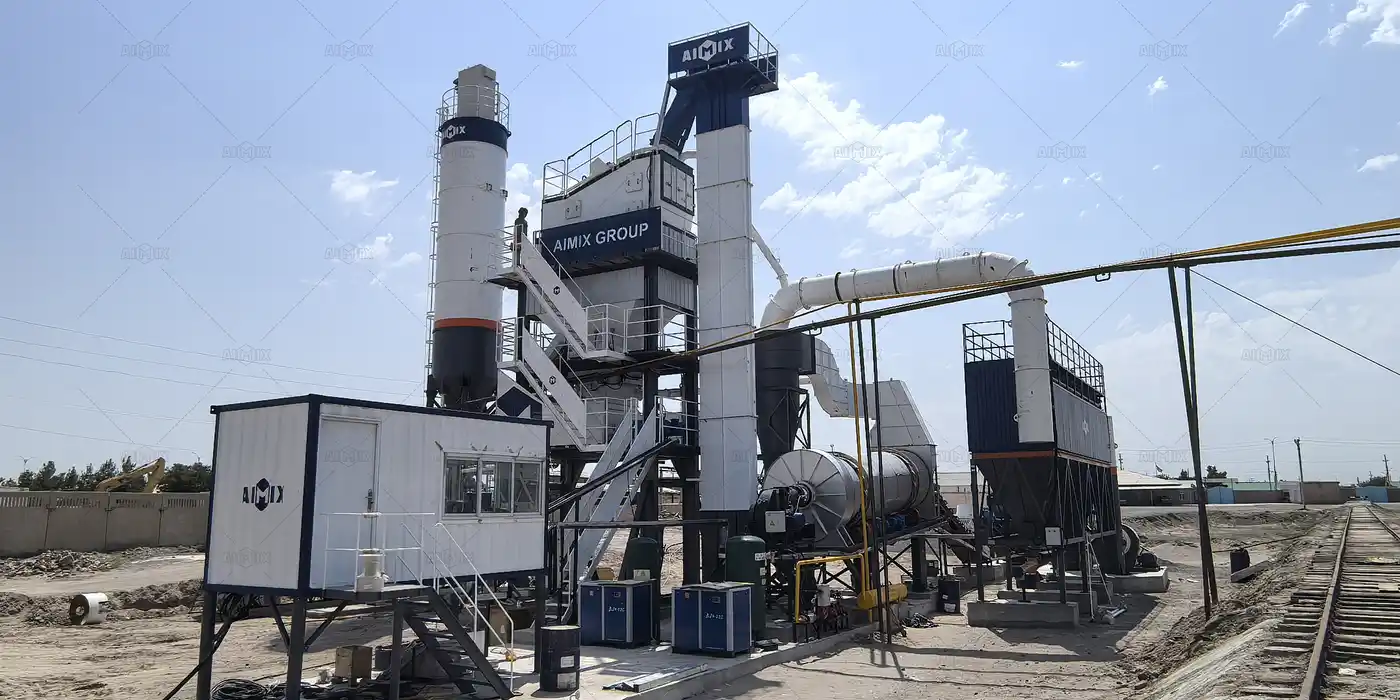 Complete Electrical and Control Connections of Asphalt Plant
