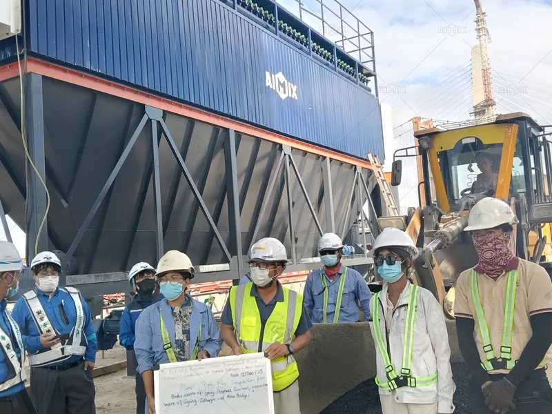Connect the Dust Collection and Auxiliary Systems of Asphalt Plant