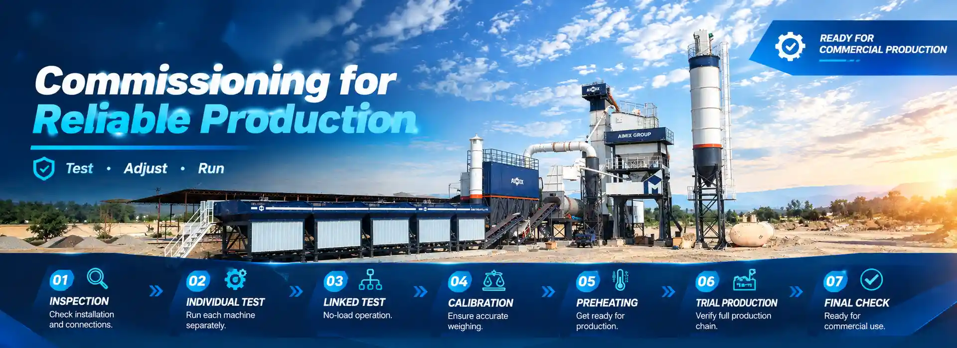 How Do You Commission an Asphalt Mixing Plant