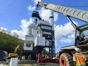 Install the Main Asphalt Plant Structure