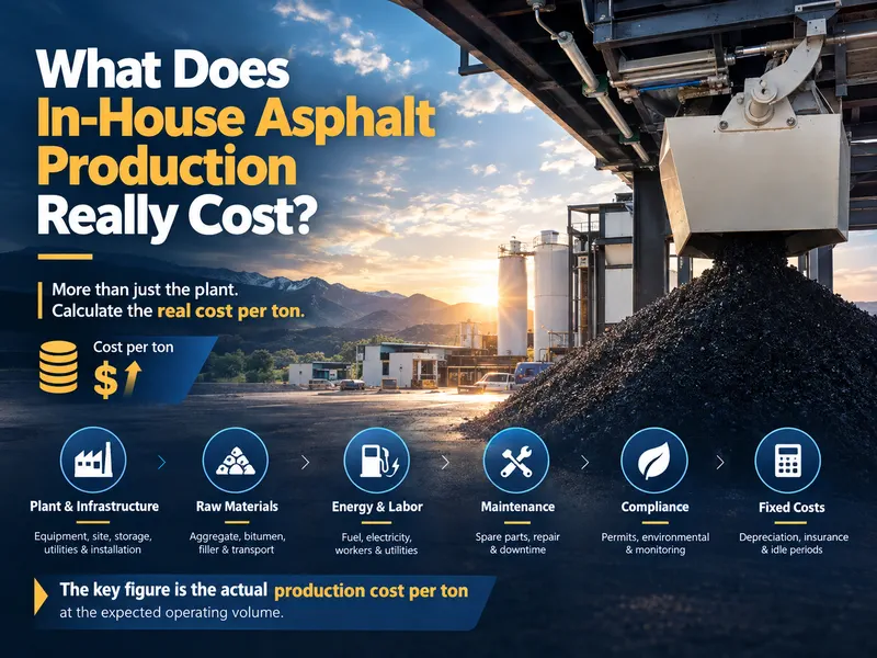 What Does In-House Asphalt Production Really Cost