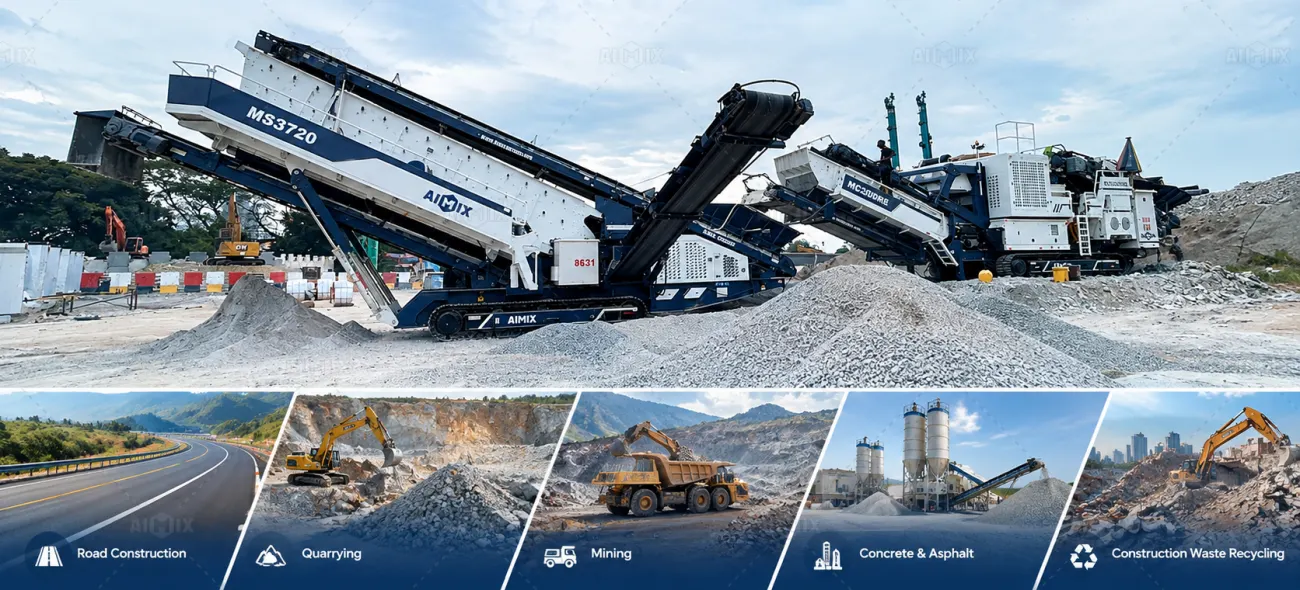 main applications of stone crusher plants in Indonesia