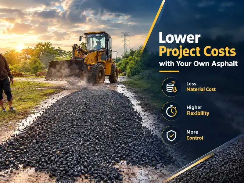 true cost of in-house asphalt production