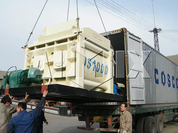 Our Large Concrete Mixers for Sale are Exported to Many Countries