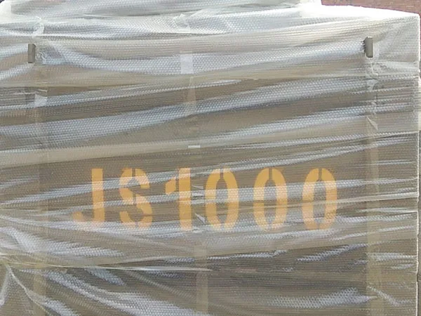 JS1000 twin shaft mixer