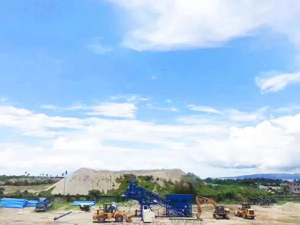 overview of mobile concrete batching plant Philippines