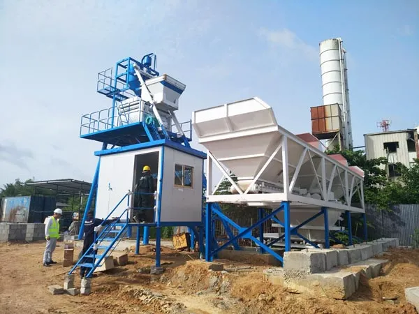 AJ-50 stationary batching plant