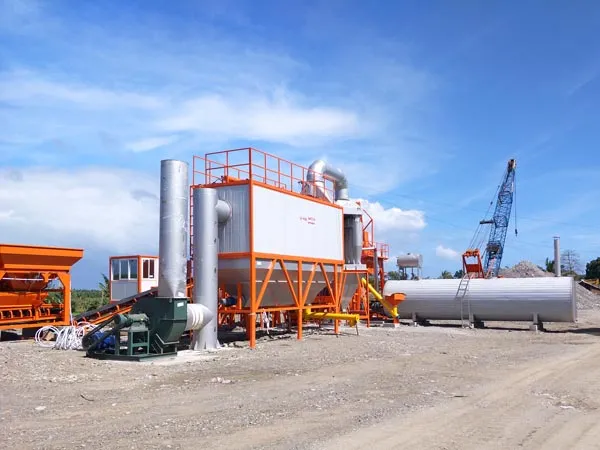 QLB60 mobile double drum asphalt mix plant