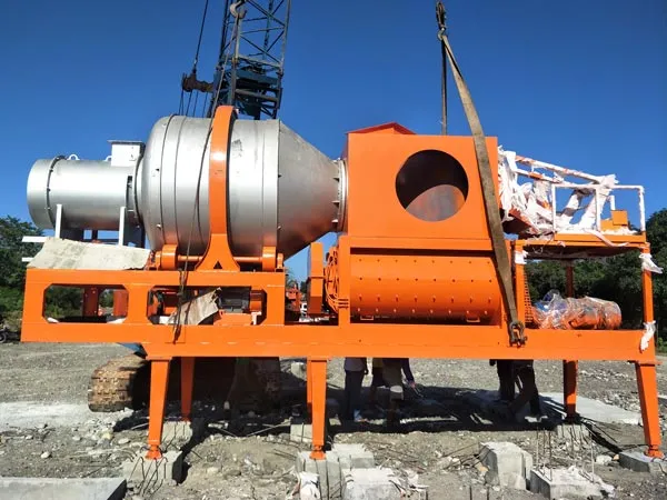 QLB60 mobile double drum asphalt plant