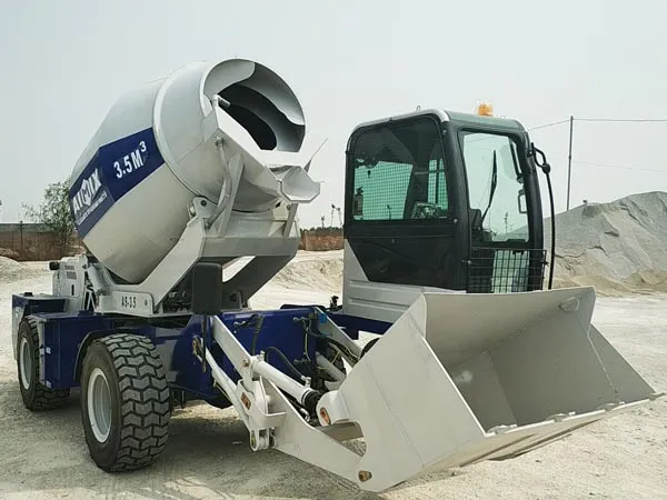3.5m3 self loading mixer