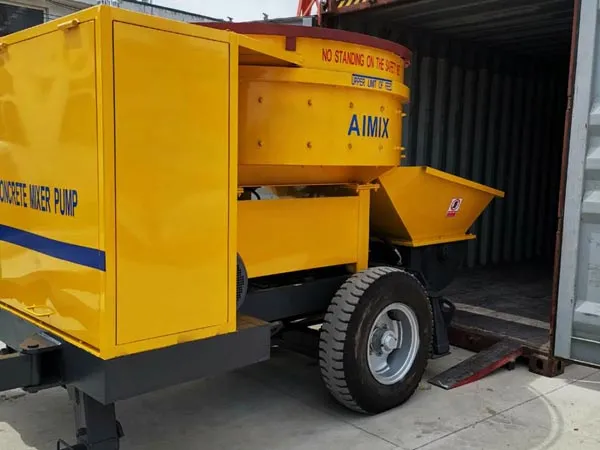 vertical concrete mixer pump